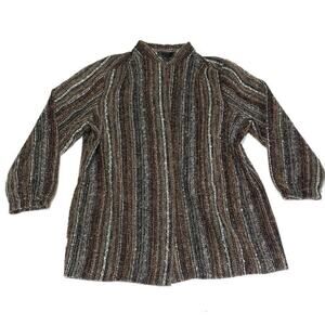 Vintage Brown Blazer by Toni Woods New York | Size XXL